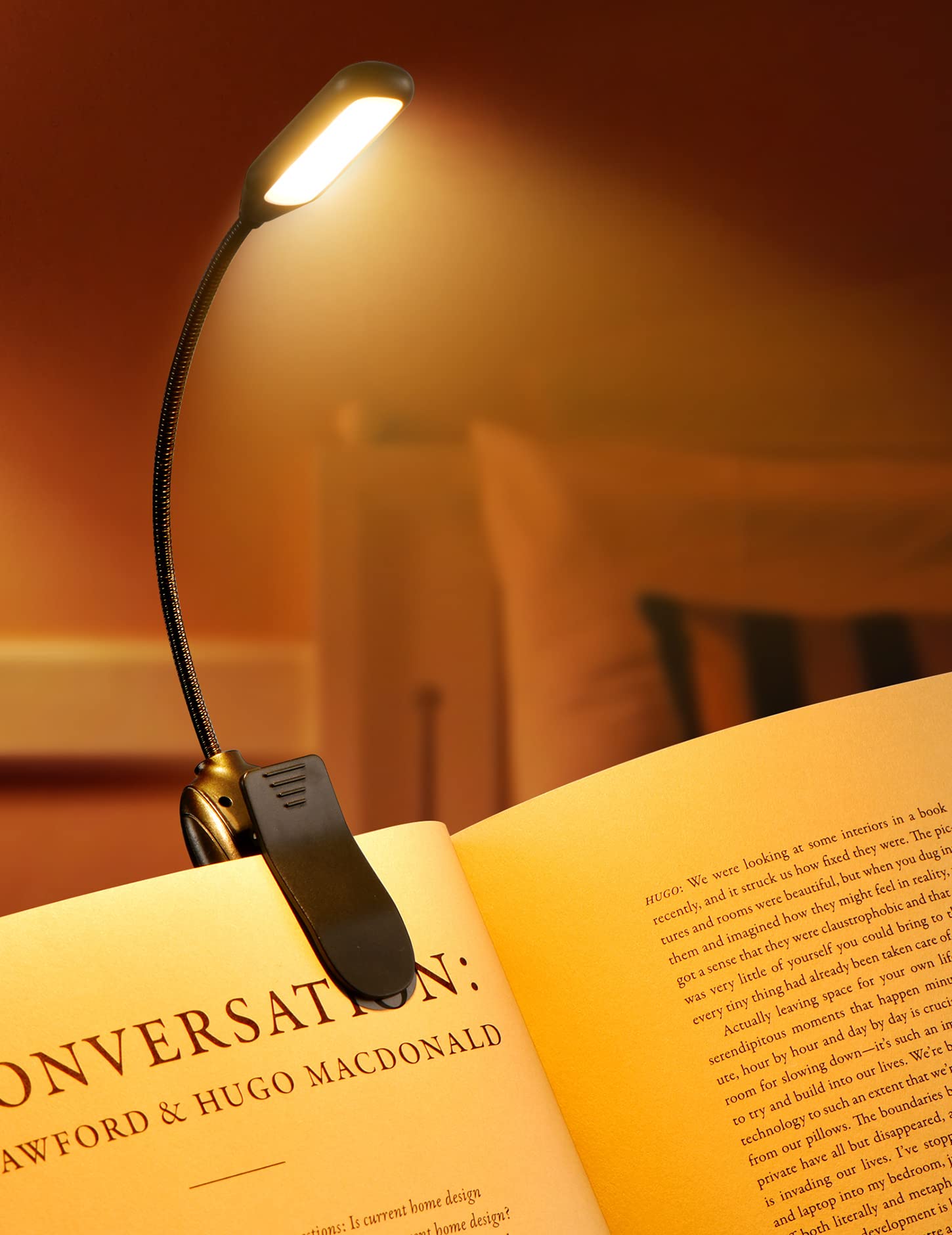Monotremp Book Lights for Reading at Night in Bed
