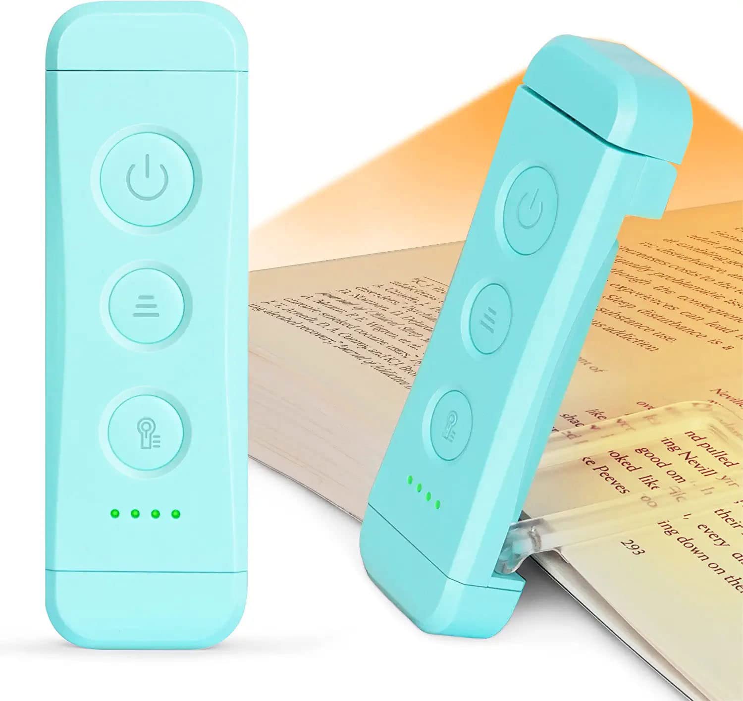 Glocusent Usb Rechargeable Book Light for Reading in Bed